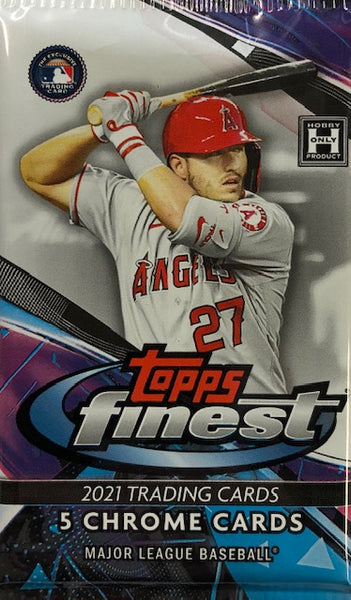 2021 Topps Finest Baseball Hobby Pack