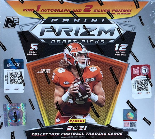 2021 Panini Prizm Draft Picks Football Hybrid Hobby Box