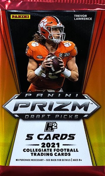 2021 Panini Prizm Draft Picks Football Hybrid Hobby Pack