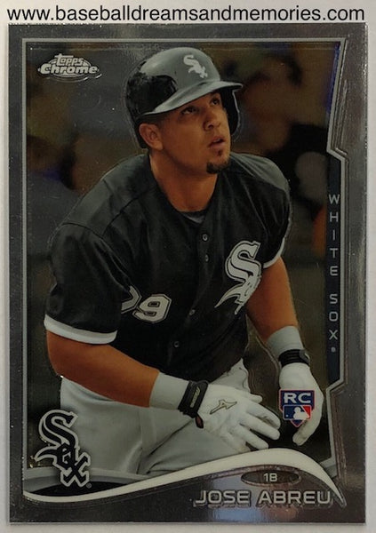 2014 Topps Chrome Jose Abreu Rookie Card