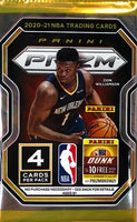 2020-21 Panini Prizm Basketball Retail Pack (Look for Pink Pulsar Prizms!)