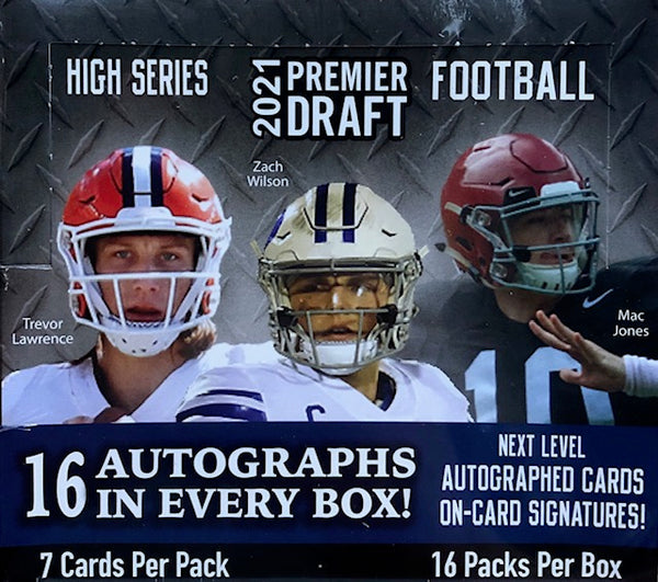 2021 Sage Hit Premier Draft High Series Football Hobby Box