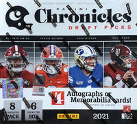 2021 Panini Chronicles Draft Picks Football Hobby Box