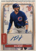 2019 Topps Big League Kris Bryant Autograph Card