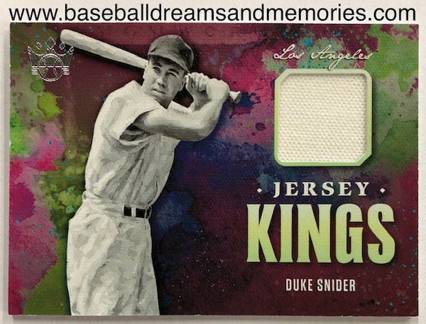 2021 Panini Diamond Kings Duke Snider Jersey Kings Jersey Card – Baseball  Dreams & Memories