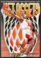 1996-97 Skybox EX-2000 Michael Jordan Net Assets Insert Card