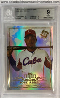 2013 Topps Tribute WBC Jose Abreu Card Graded BGS 9 Mint