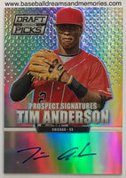 2013 Panini Prizm Perennial Draft Picks Tim Anderson Prospect Signatures Autograph Card