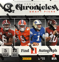 2021 Panini Chronicles Draft Picks Football Mega Box