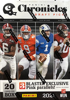 2021 Panini Chronicles Football Draft Picks Blaster Box