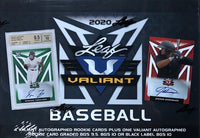 2020 Leaf Valiant Baseball Hobby Box