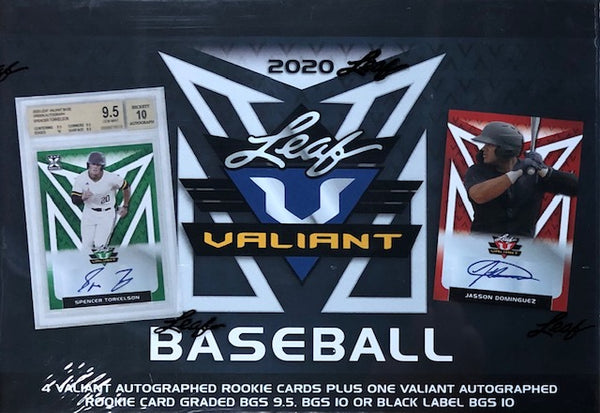 2020 Leaf Valiant Baseball Hobby Box