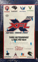 2020 Topps XFL Football Hobby Box