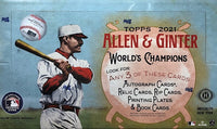 2021 Topps Allen & Ginter Baseball Hobby Box