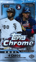 2021 Topps Chrome Baseball Hobby Pack