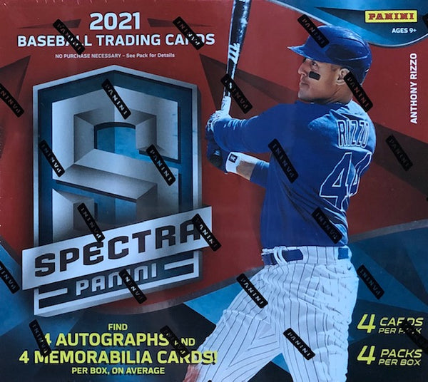 2021 Panini Spectra Baseball Hobby Box