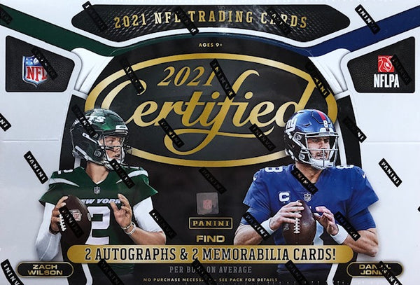 2021 Panini Certified Football Hobby Box