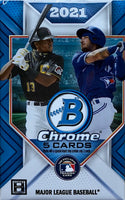 2021 Bowman Chrome Baseball Hobby Pack