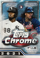 2021 Topps Chrome Baseball Blaster Box