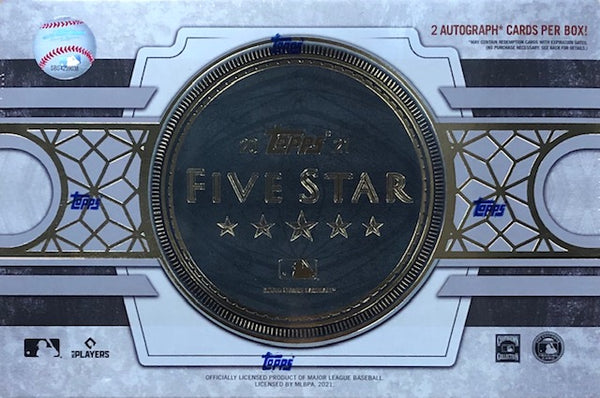 2021 Topps Five Star Baseball Hobby Box