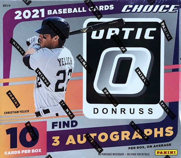 2021 Panini Donruss Optic Choice Baseball Hobby Box