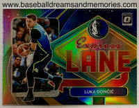 2020-21 Panini Donruss Optic Luka Doncic Express Lane Silver Holo Card