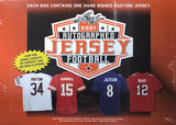 2021 Leaf Autographed Football Jersey Edition Hobby Box