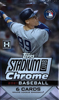 2021 Topps Stadium Club Chrome Baseball Hobby Pack