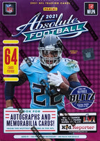 2021 Panini Absolute Football Blaster Box