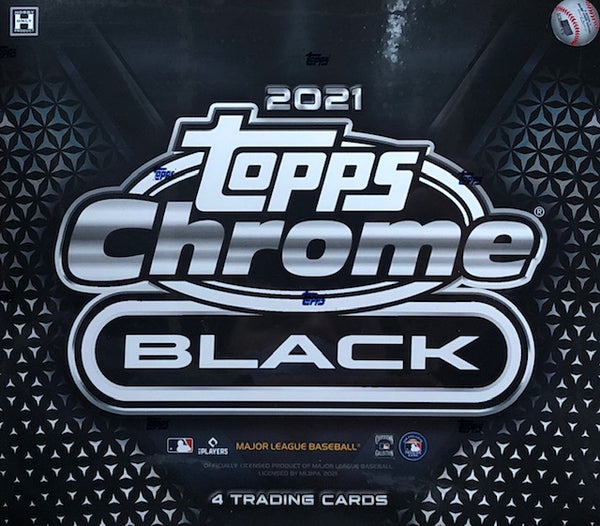 2021 Topps Chrome Black Baseball Hobby Box