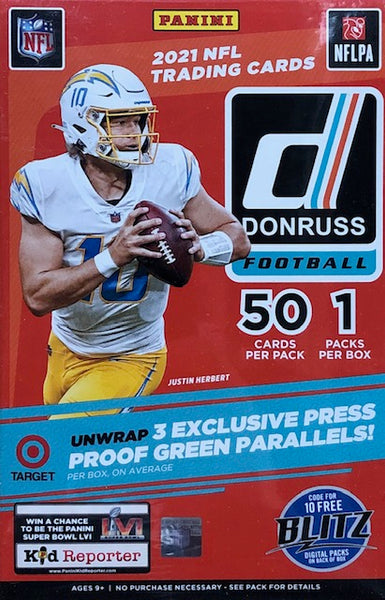 2022 Panini Nfl Donruss Football Trading Card Blaster Box : Target