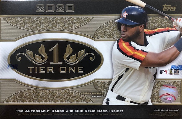 2020 Topps Tier One Baseball Hobby Box