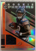 2019 Panini Donruss Optic David Montgomery Rookie Phenoms Jersey Card