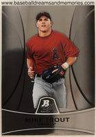 2010 Topps Bowman Platinum Mike Trout Rookie Prospect Card