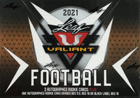 2021 Leaf Valiant Football Hobby Box