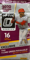 2020 Panini Donruss Optic Baseball Cello Fat Pack