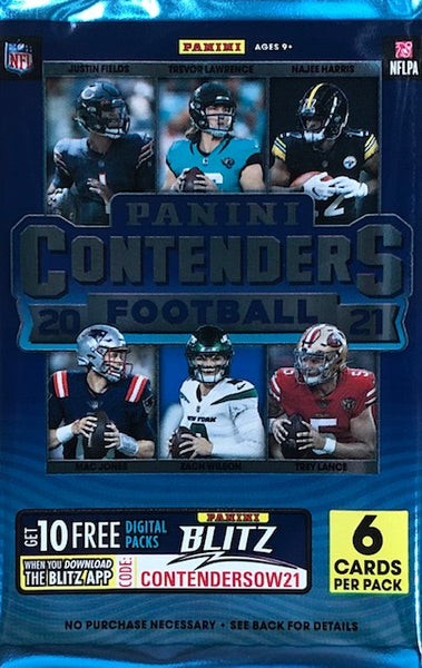 2021 Panini Contenders Football Hobby Pack