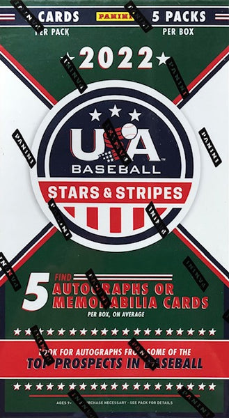 2022 Panini USA Stars & Stripes Baseball Hobby Box