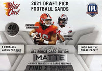 2021 Wild Card MATTE White Football Blaster Box