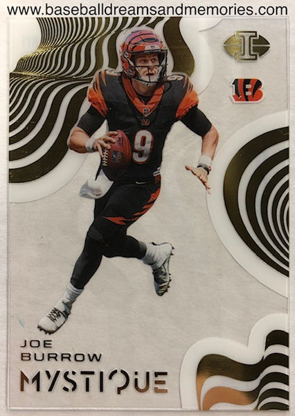 2020 Panini Illusions Joe Burrow Mystique Card