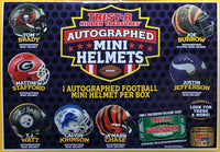 2022 TriStar Hidden Treasures Autographed Football Mini Helmet Hobby Box